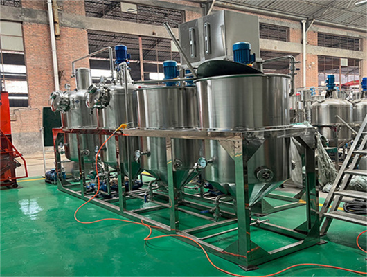 large cotton seed oil refining process machine in indonesia