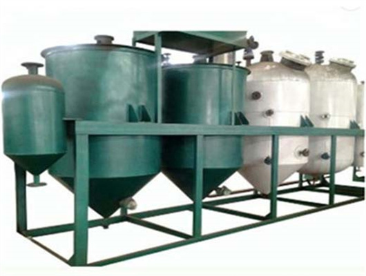 vegetable oil deodorizer palm oil refining plant in zimbabwe