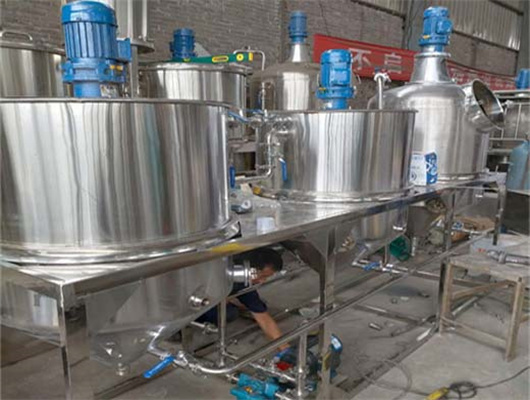 soybean oil refining equipment machine in thailand